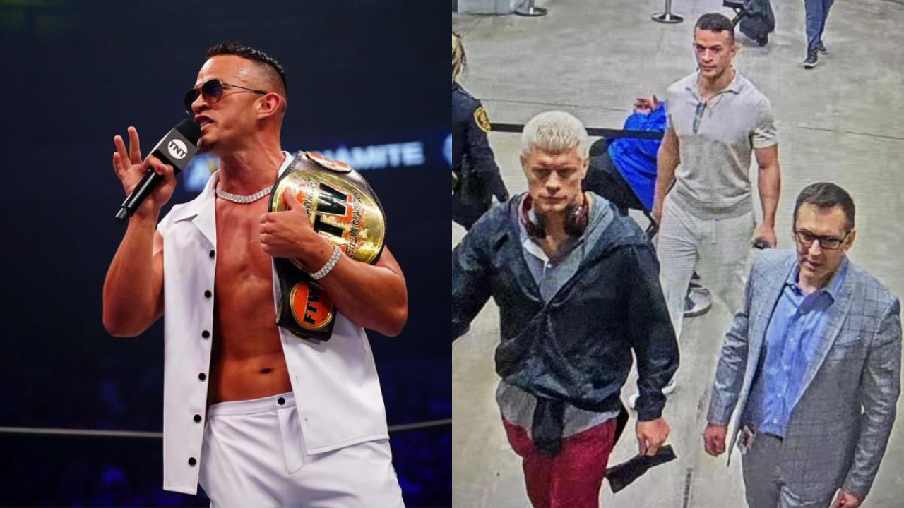 Read more about the article AEW Star, Ricky Starks Backstage At Royal Rumble