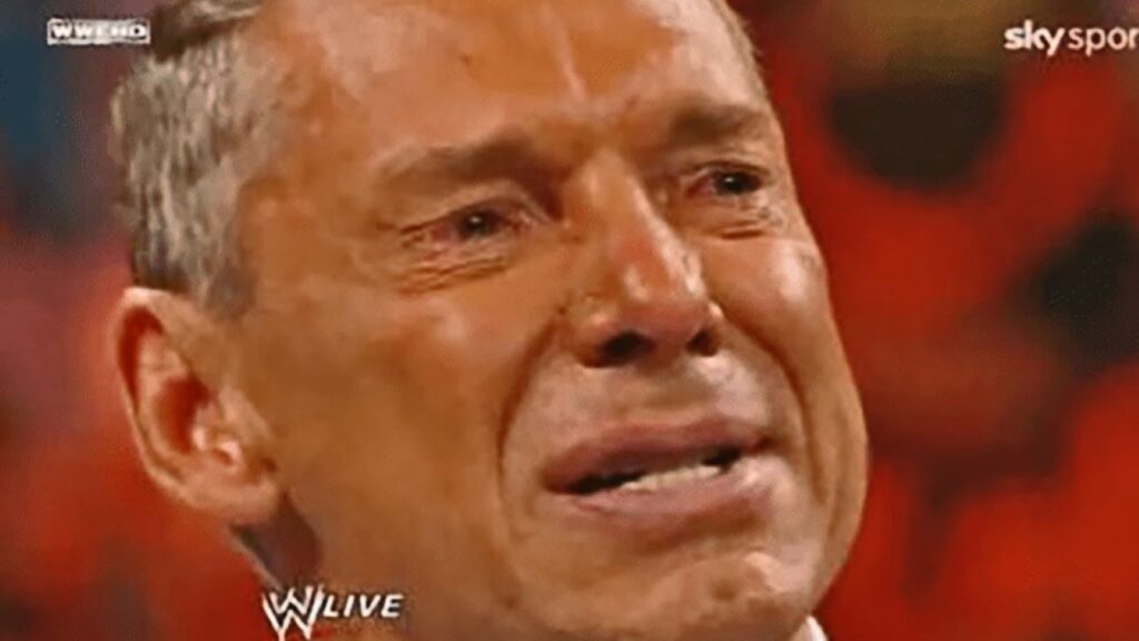 Vince McMahon upset