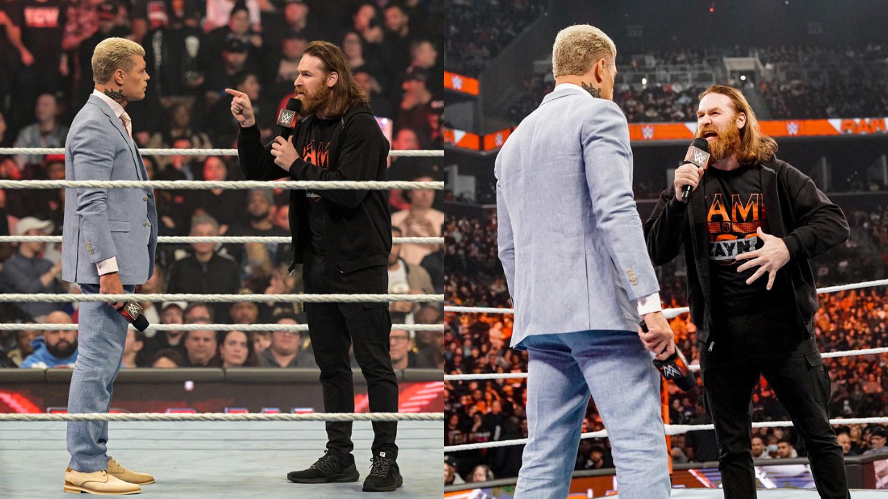 Read more about the article Sami Zayn Calls Out Cody on RAW