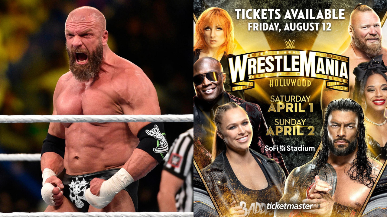 Read more about the article Triple H Wants A Smaller WrestleMania Card