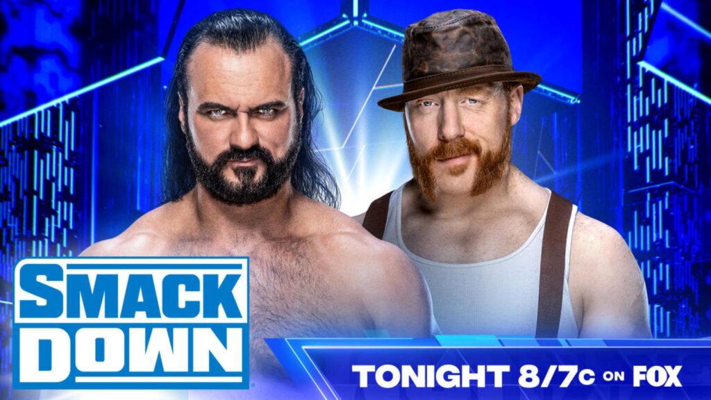 17 March 2023 SmackDown promotional picture for Drew vs Sheamus