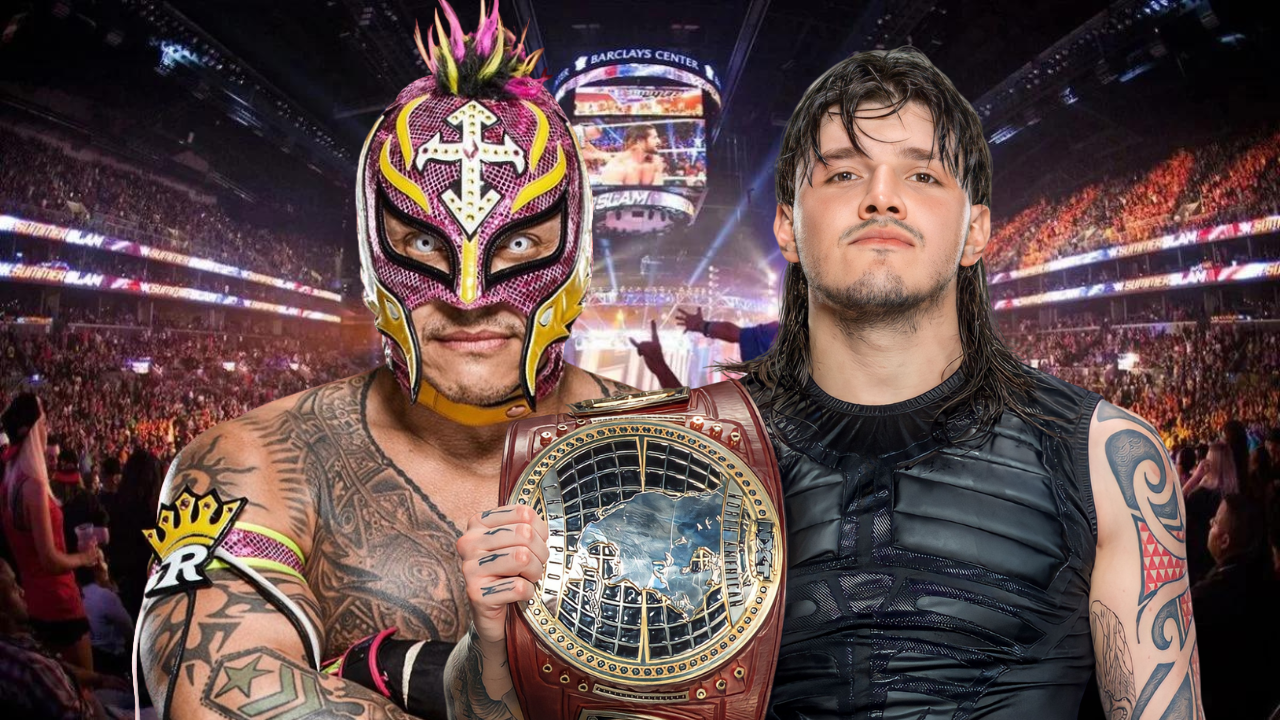 Read more about the article Rey Mysterio Says He Will Take The NXT North American Title From His Son, Dominik